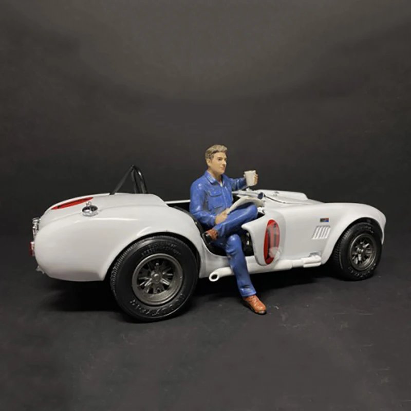 1:18 Scale 1pcs Scene Accessory Doll Automobile Maintenance Mechanic Man Action Figure Model Collection Display Toys Fans Gifts