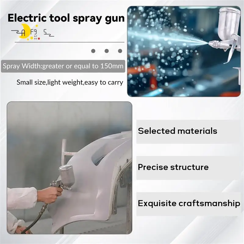 

AF95-Power Tool Spray-Gun 0.5Mm Nozzle K-3 Spray-Gun Mini Air Paint Spray-Gun Airbrush For Painting Car Aerograph