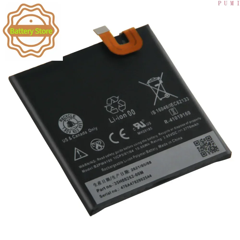 Phone Battery B2PW4100 B2PW2100 G011A-B For HTC Google Pixel 2 Pixel 2B Google Pixel XL Nexus M1 Nexus M1 S1 Replacement Battery