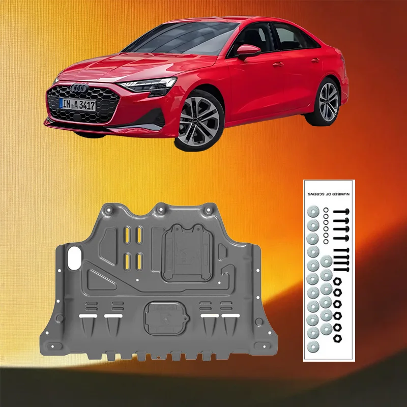 Engine lower guard plate Underbody protective panel Front bumper Plate for Audi A3 2021-2024 1.4T