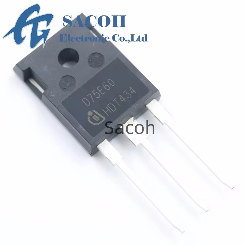

New Original 5Pcs/Lot IDW100E60 D100E60 100E60 OR IDW75E60 D75E60 TO-247 100A 600V
