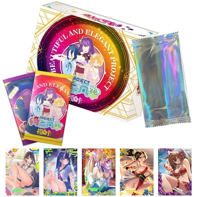 

Wholesales Goddess Story Collection Cards Booster Box Bikini Beautiful And Elegant Project Case Playing