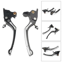 2Pcs Motorbike Brake Clutch Levers For Harley Davidson Road King 2008 2009 2010 2011 2012 2013 Motorcycle Accessories