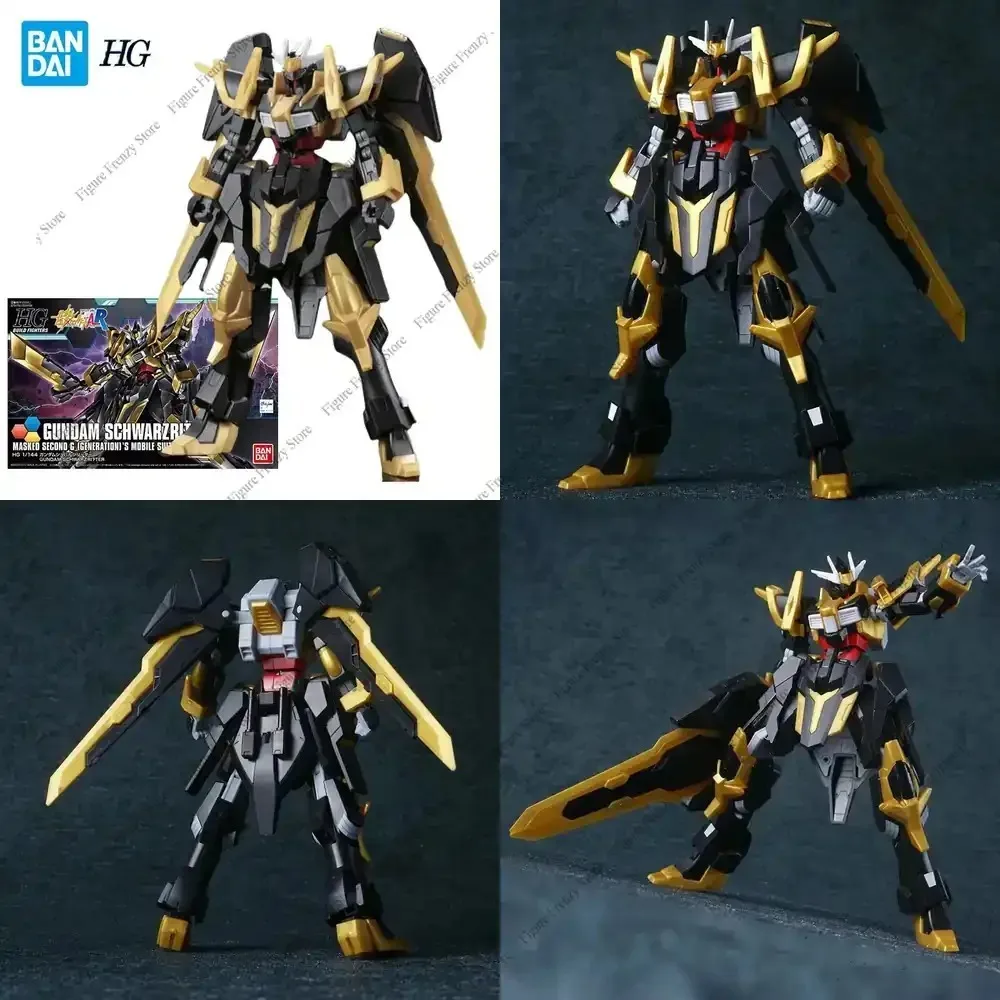 

Special Offer Bandai HGBF Gundam Schwarzritter Action Figure for Mobile Suit Gundam Assembly Model Kit in Stock Now