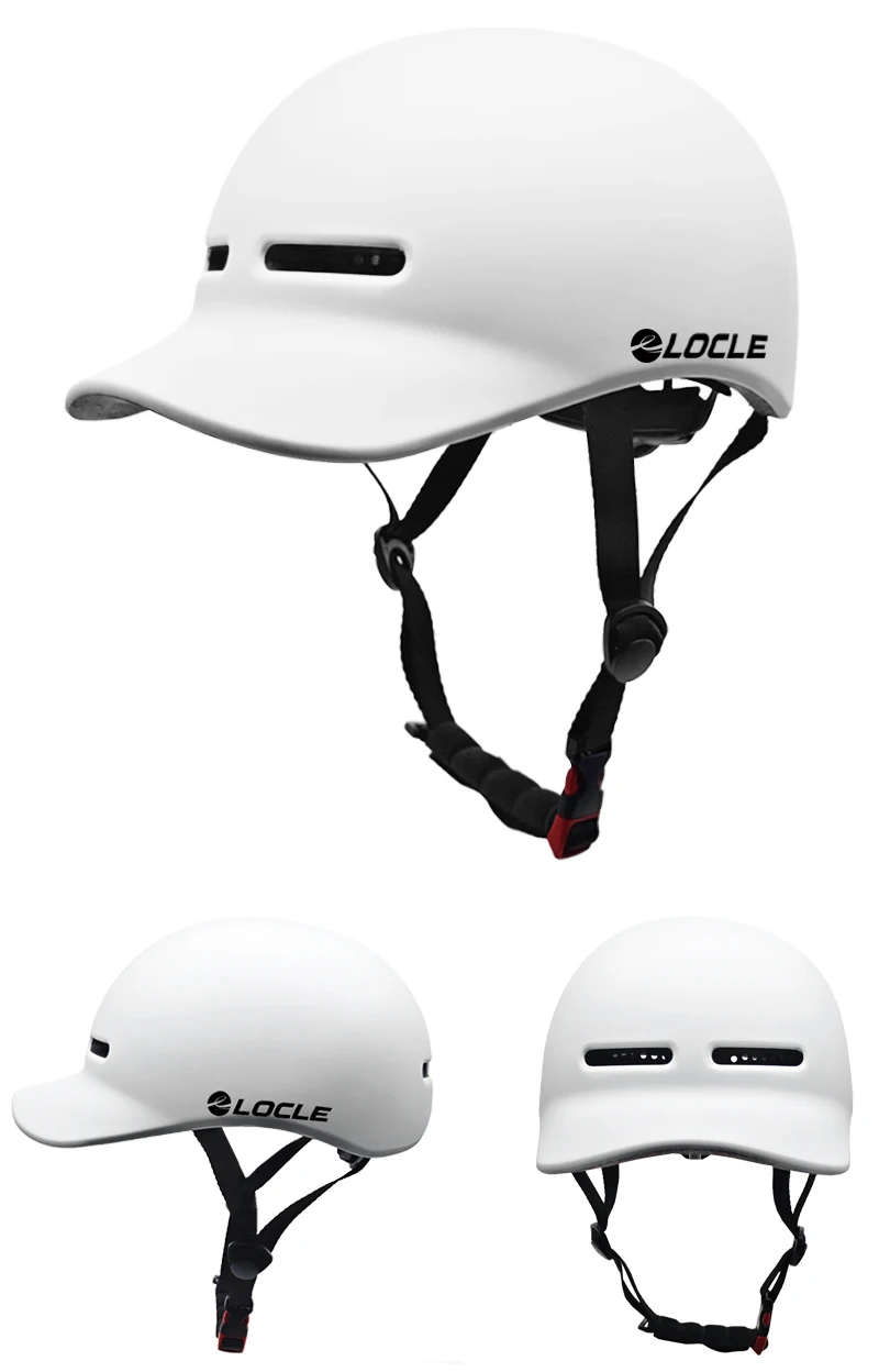 LOCLE Ultraleichter Fahrradhelm im Kappenstil mit Sonnenblende für Herren und Damen, In-Mold-Mountainbike-MTB-Fahrradhelm – Detail 13