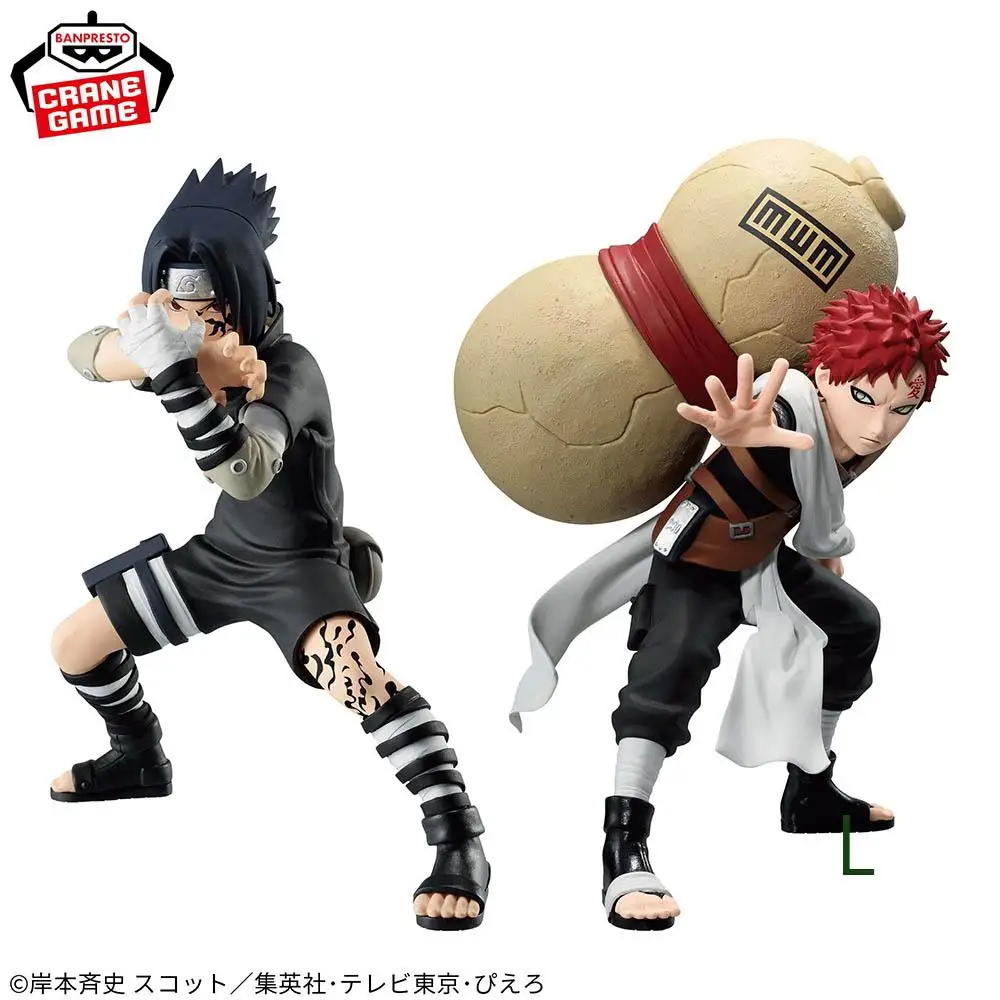 

Banpresto BANDAI Brand new spot goods Naruto Gaara Uchiha Sasuke Anime Figure Model Genuine Boxed Toy