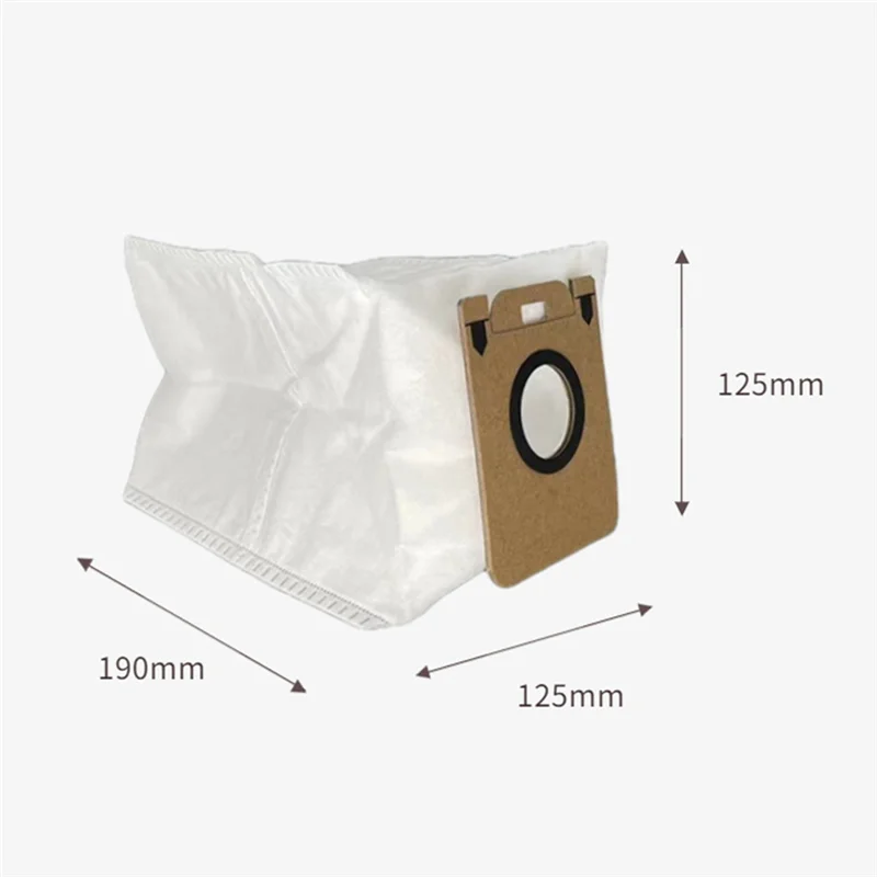 Stable-25 PCS Dust Bag Accessories Vacuum Bag Garbage Bag Replacement Parts For Dreame Bot D10 Plus Robot Vacuum Cleaner