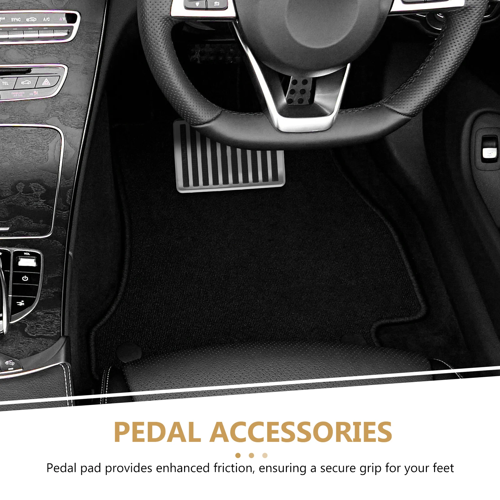 

Pedal Patch Brake Pad Car Foot Replacement Anti Skid Pedals Vehicles Enhanced Friction Floor Mat Grip Slip Resistant
