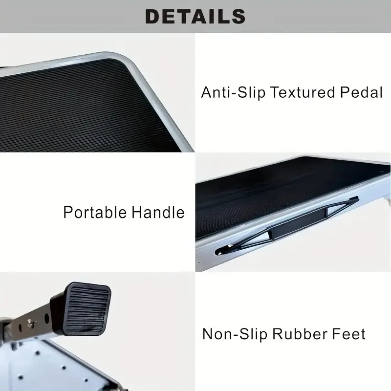 Stainless Steel Folding Ladder - Suitable for RV, Adjustable Height, Durable and Portable, Non-Slip Surface, - view 4