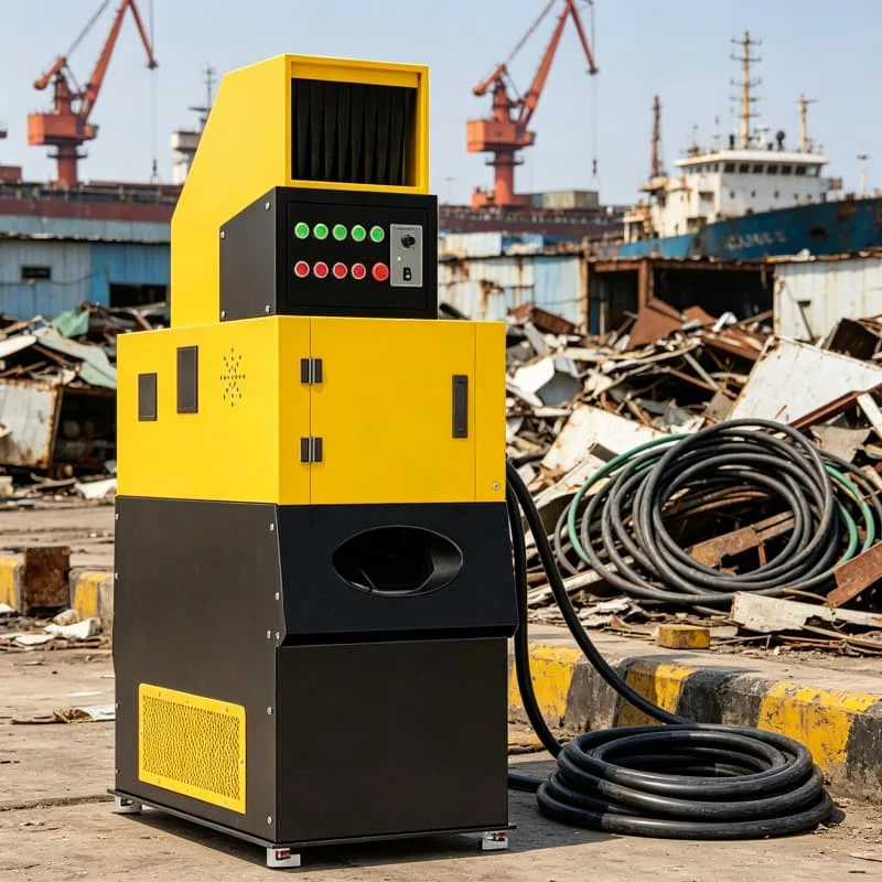 Industrial Copper Recycling Wire Granulating Machine Copper Wire Granulator for Copper Cable Recycling Customized Hot Sale