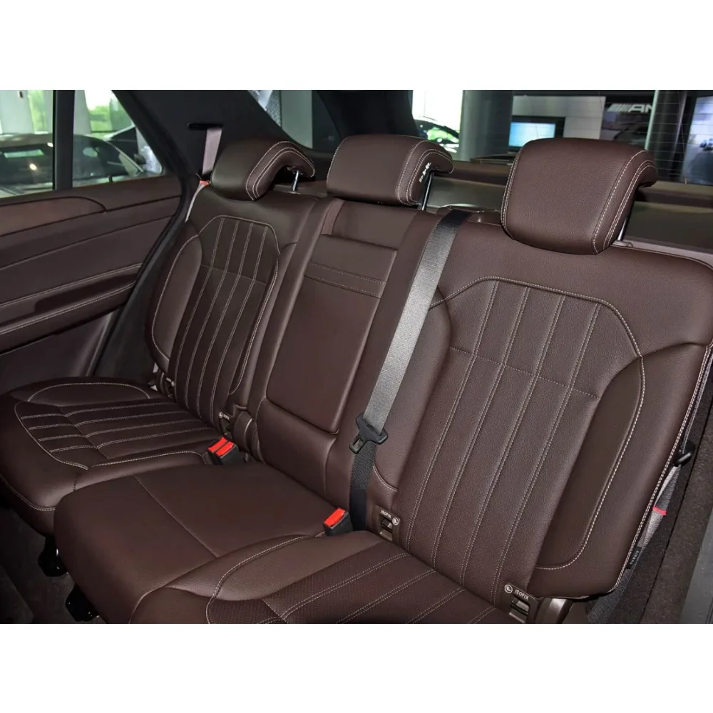 Luxury Nappa Leather Customized Car Seat Covers for Benz Anti-Dirty Seat Cushion Protector Automobile Modification Accessories