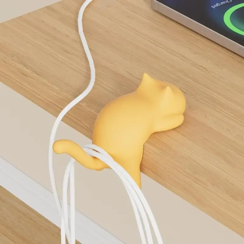 1/4 قطعة ديكور مكتب المنزل مكتب الجانب السنانير المحمولة القط خطاف حقيبة شماعات الجدول هوك حقيبة يد على ظهره حقيبة السفر حامل مُنظِم #1