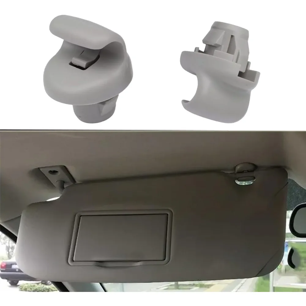 2 قطعة قناع الشمس قوس كليب 96409BC402 لنيسان قاشقاي J10 2007-2013 نيسان Dualis 2007-2014 حاجب الشمس هوك قوس