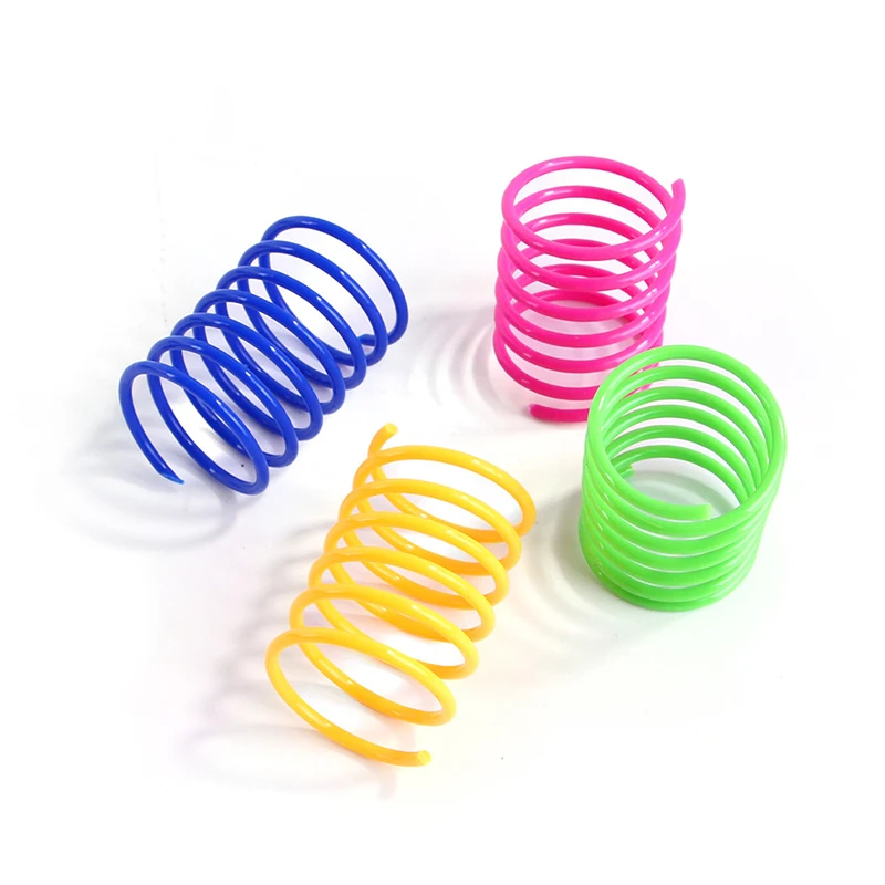 4/8/16/20 Pack Kätzchen Katzenspielzeug Interaktives Katzenfederspielzeug Bunte Federn Katzenhaustierspielzeug Spiralfedern Haustierprodukte für Katzen