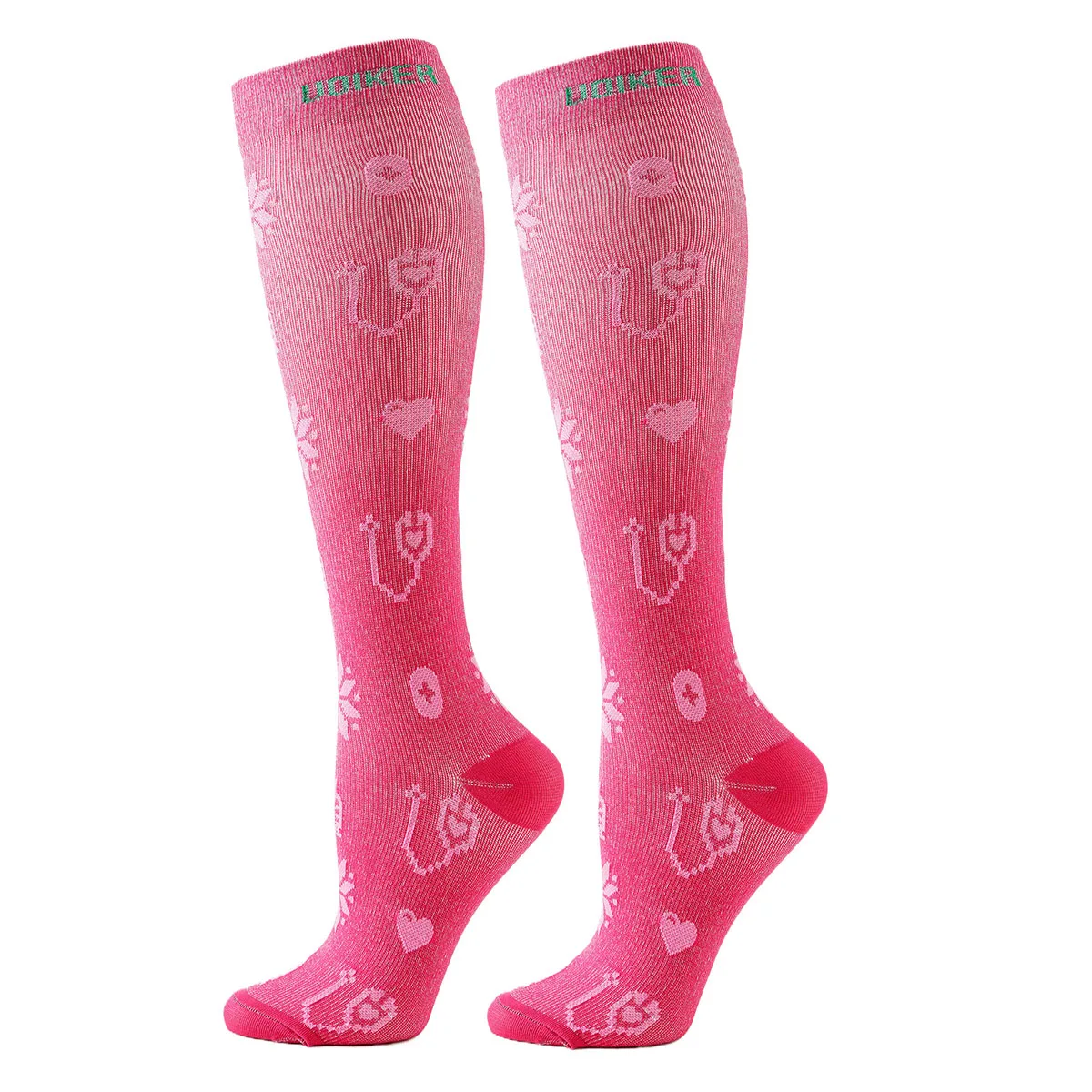 الرجال النساء ركوب الدراجات الجري اليوغا الرياضة جوارب ضغط رياضي كرة القدم كرة السلة الرجبي المشي لمسافات طويلة التنس سكيت