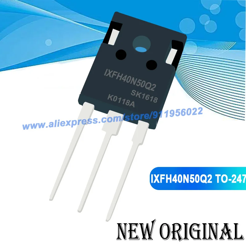 (5 Pieces) IXFH30N50 TO-247 500V 30A / IXFH40N50Q2 500V 40A / IXFH16N120P 1200V 16A / IXFH52N30P 300V 52A TO-247