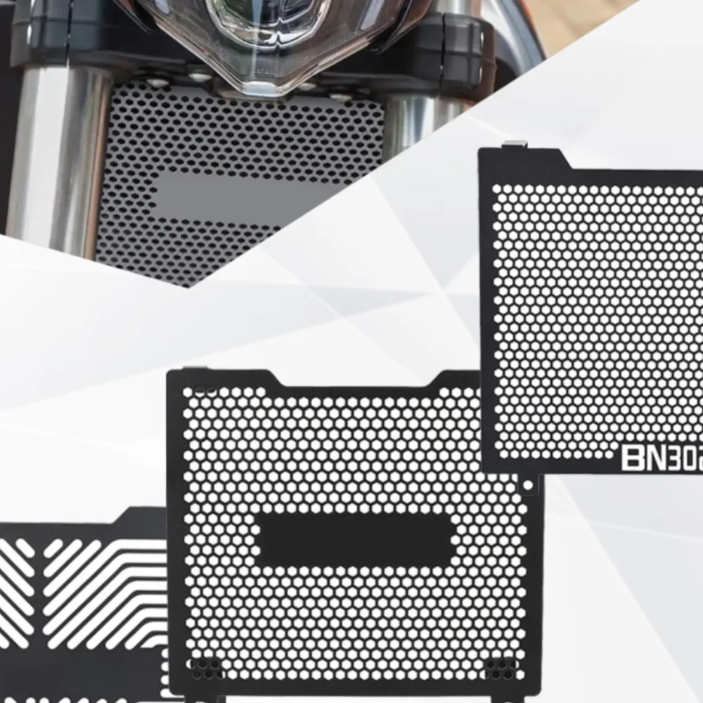 

Radiator Grille Protector Guard For BENELLI BN302 BN302S BJ300GS 2017-2024 2023 2022 2021 Cover Protection Motorcycle 2025 2026