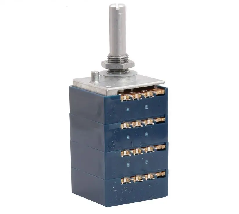 

1PC Japan Original ALPS RK27 Quadruple Balance Volume Potentiometer 10KA 50KA 100K With PCB