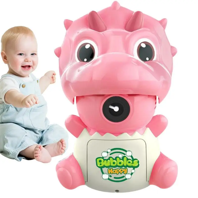 

Cartoon Bubble Maker Kids Automatic Bubble Machines Cute Bubbles Maker Machine Outdoor Toys For Children