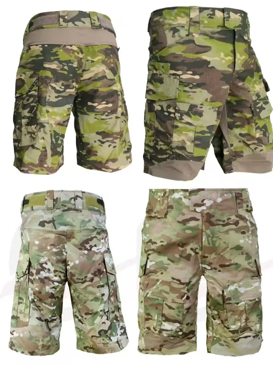 G3 combat shorts in camouflage color, customized anti tear NC nylon cotton, MC all terrain camouflage, anti IR