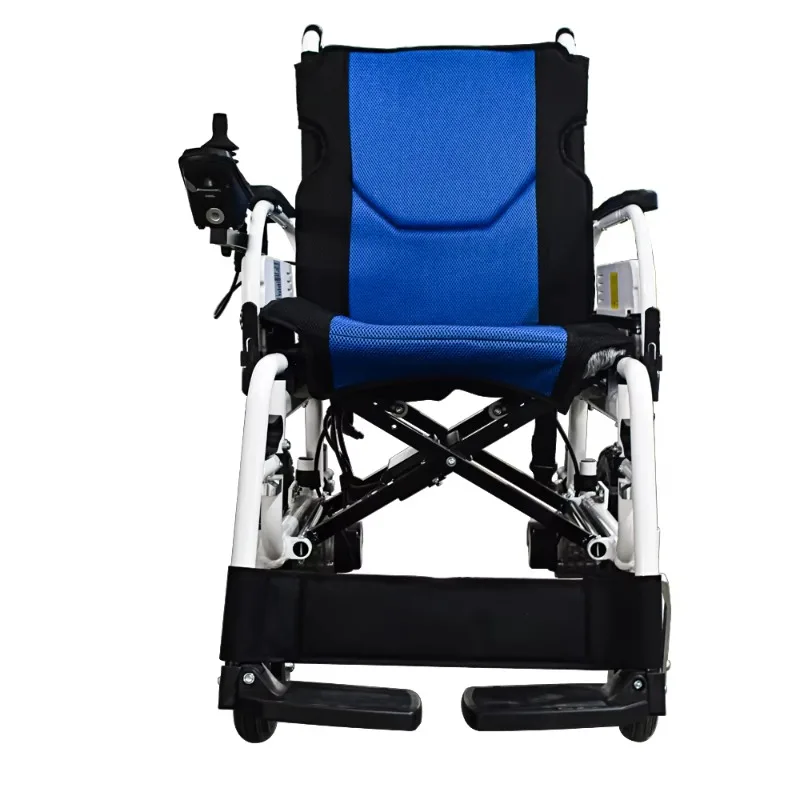 Lightweight Foldable Aluminium Handcycle Scooter Electric Wheelchair for Adults Disabled Physical Rehabilitation Equipment