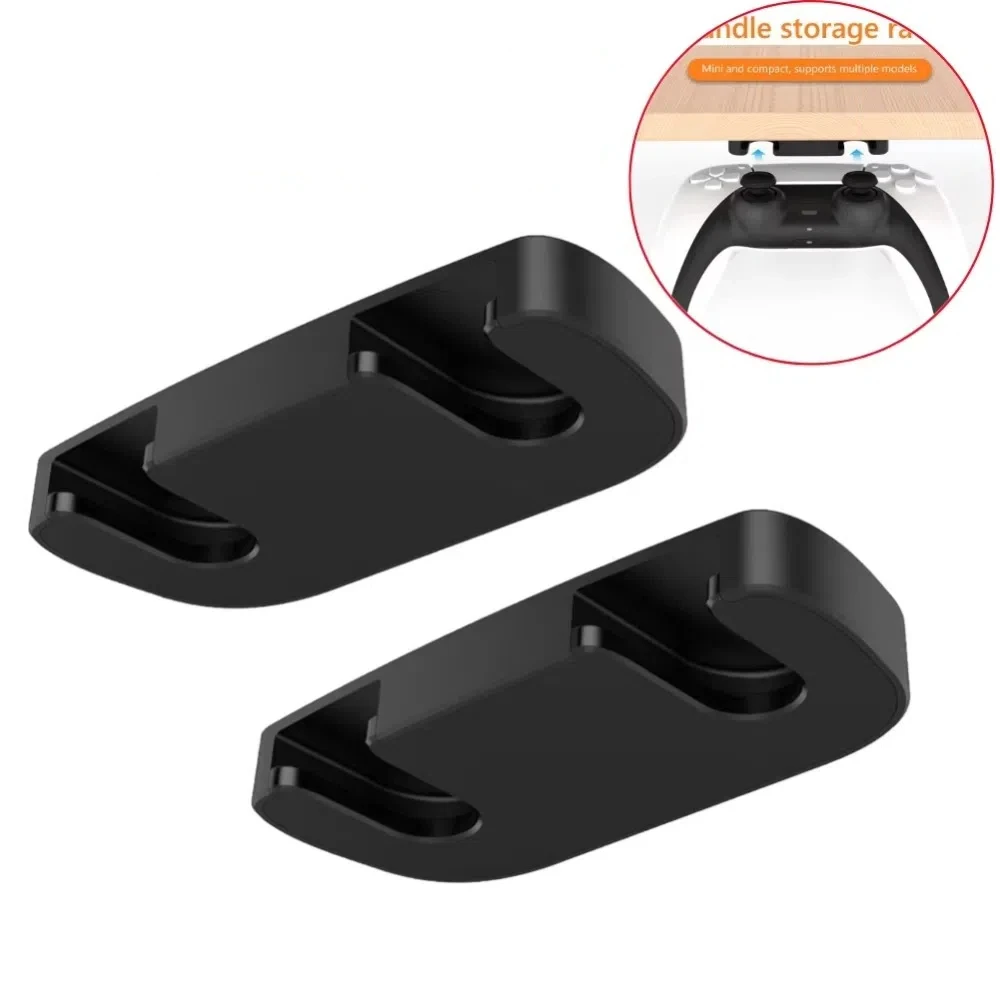 New Hanging Hanger Bracket ABS Replaceable Storage Stand Black Controller Hanger for PS5/PS4 Storage Rack