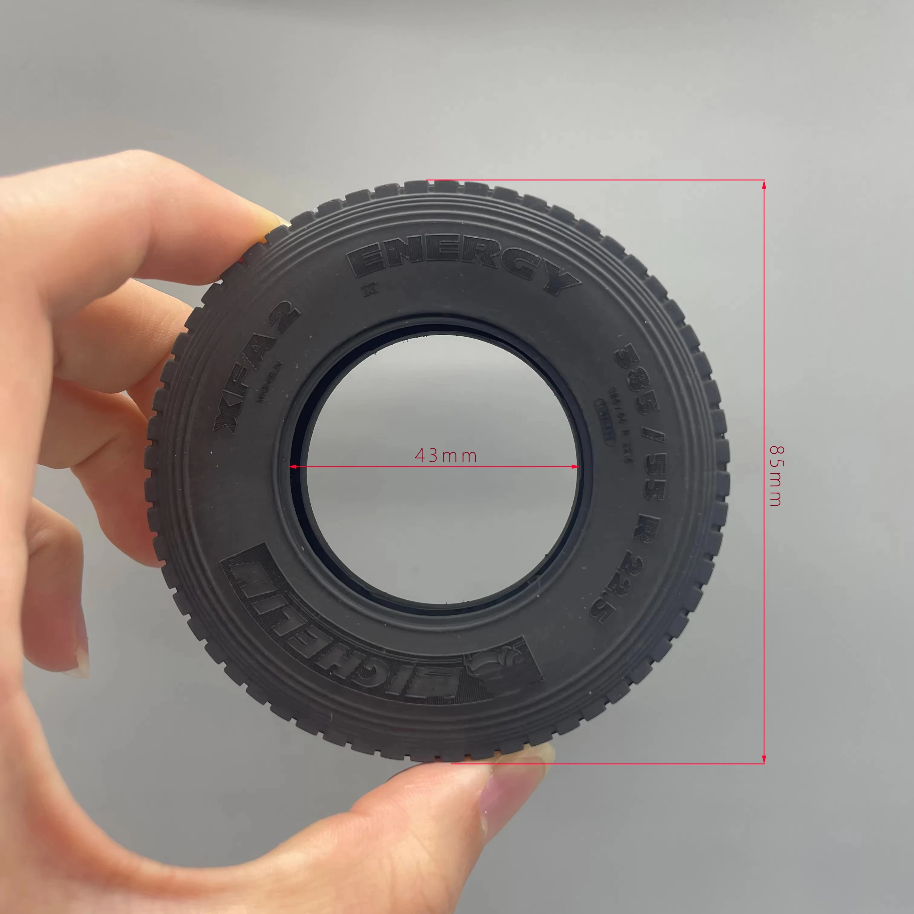 1/14 Rc Rubber Tires for tamiya 1/14 Remote Control Tractor Truck trailer Diy Accessories tires Parts