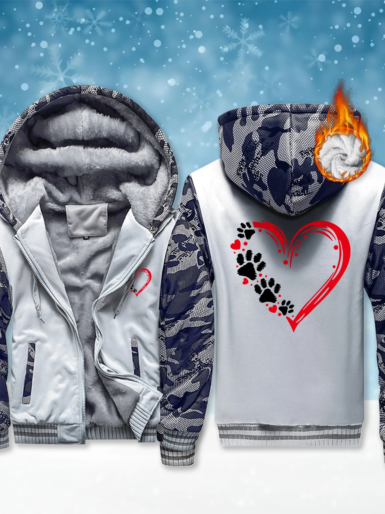 

Мужские куртки с капюшоном и принтом в виде сердца, толстые повседневные толстовки, мягкая теплая толстовка с капюшоном, высокое качество, уличная зимняя уличная одежда