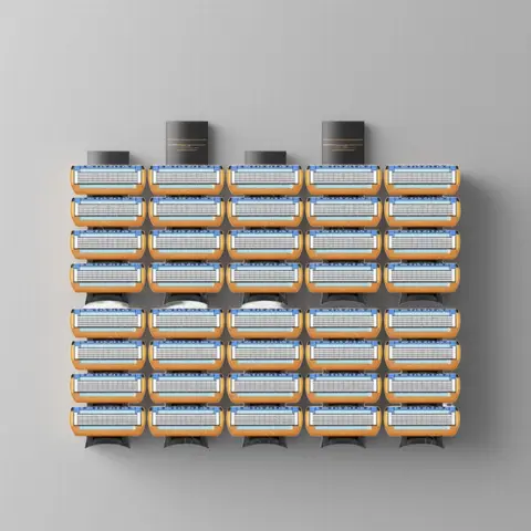 남성용 퓨전 면도기 5 레이어 남성용 면도기 퓨전 프로 파워 면도기 남성용 얼굴 수염 헤어 트리머 5 레이어 블레이드 교체