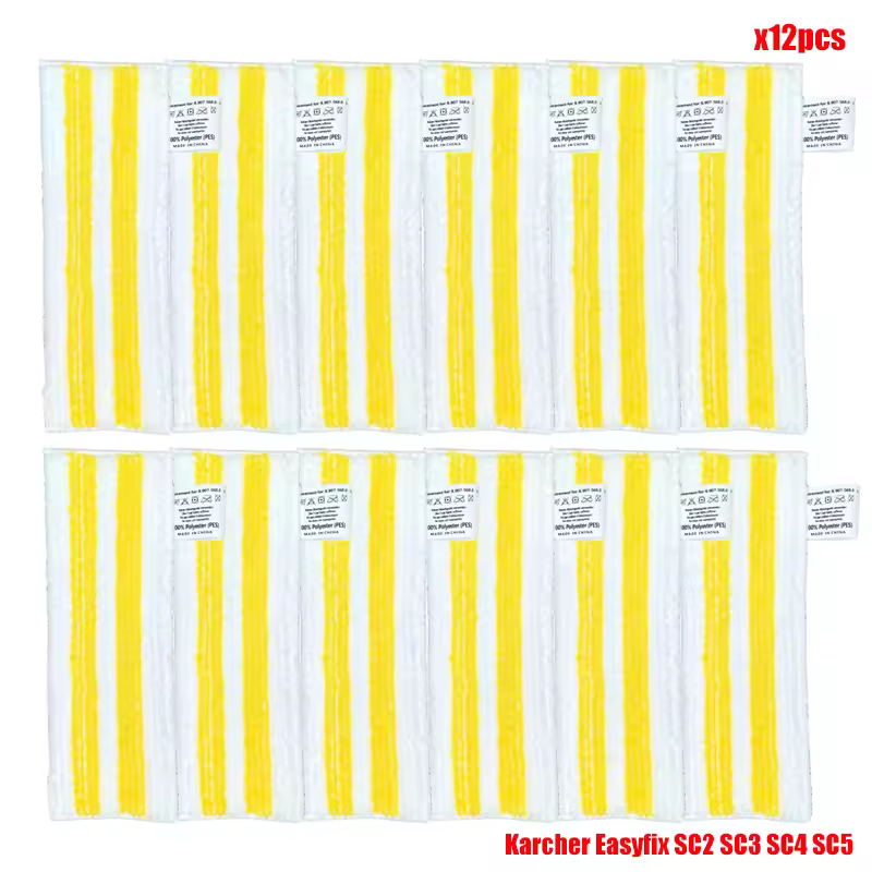 New Mop Cloths For Karcher Easyfix SC2 SC3 SC4 SC5 Handheld Vacuum Cleaner Microfiber Cleaning Pad Cover Steam Mop Accessories - Image 8