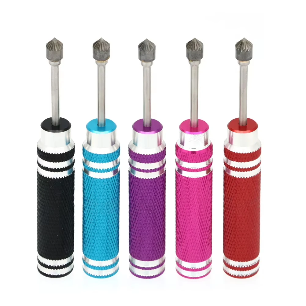 

Tamiya Mini 4WD Countersink Drill Bit Rotary File Carbon Fiber FRP Chassis Customization Mod Tool