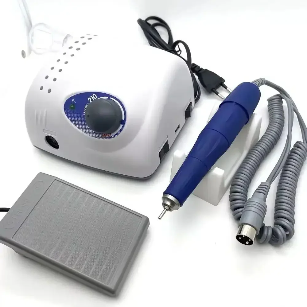 

Профессиональная дрель для ногтей мощностью 65 Вт — сильная электронная пилка емкостью 40 000 об/мин с усовершенствованным микромотором, для дизайна ногтей в салоне и дома