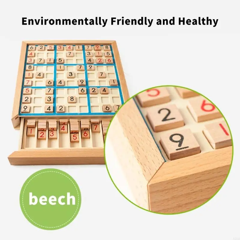 

Original Sudoku Activity Set 23x23cm Children Thinking Development Toy For Home Enjoyment A2UB