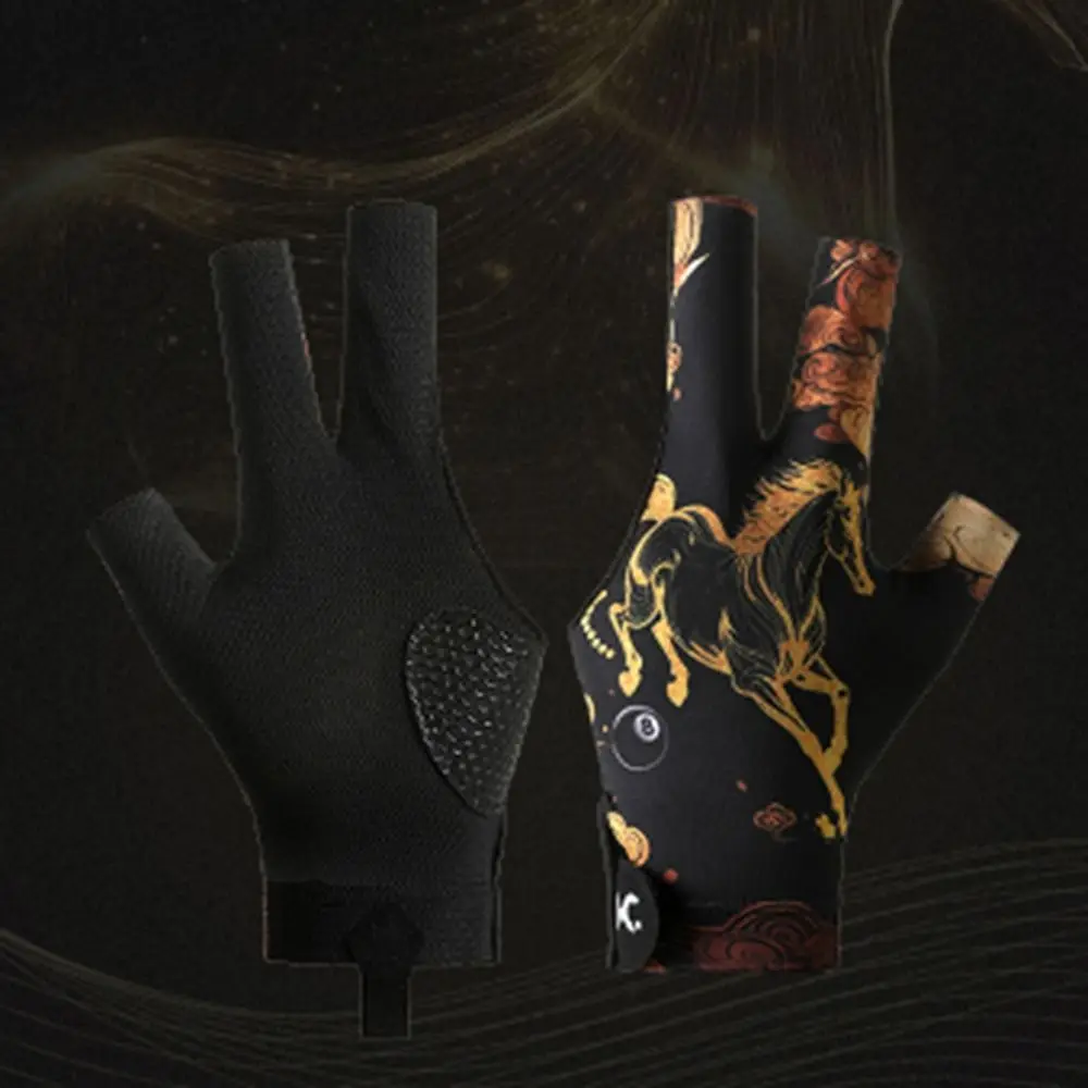 

New Left Hand Billiards Glove Elastic Non-slip Billiard Training Gloves Breathable Snooker Billiard Glove Billiards Accessories