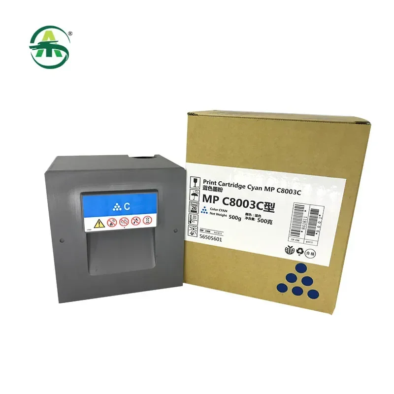 Imagem -03 - Cartucho de Toner Compatível para Ricoh Cartuchos Copiadora Peças Sobressalentes Suprimentos 1pc Bk700g Cmy500g C6502 8002 Mpc8002