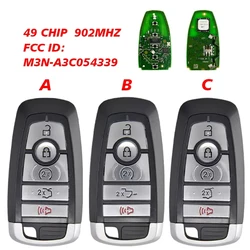 CN018142 FCCID M3N-A3C054339 902Mhz For New Ford 2022-2023 Mustang Lincoln Edge Explorer Expedition Fusion Mondeo Smart Key