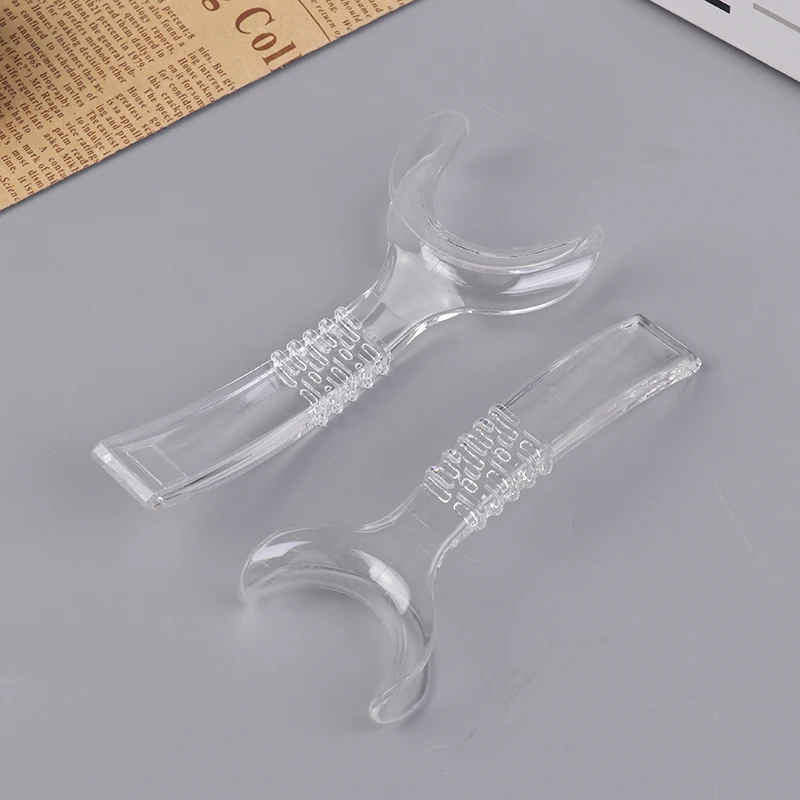 Transparent Oral Lip Retractor Dental Mouth Opener Side Hook Expander Lip Press Plate Orthodontic Photography Props Dentist Tool