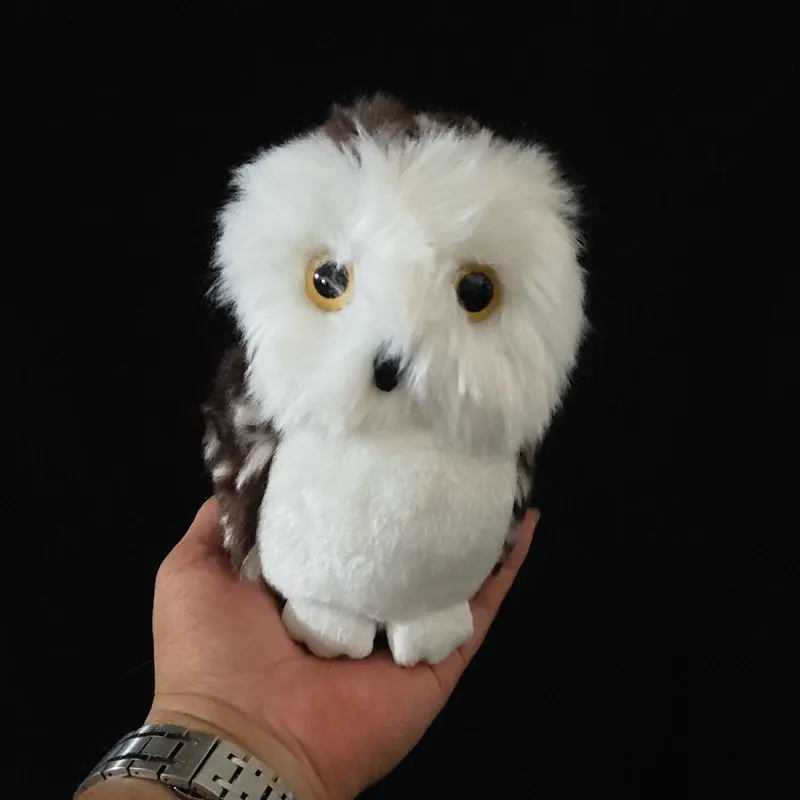 

16cm Super Cute Owl Plush Doll Simulation Owl Toy Figurine Lifelike Animals Simulation Stuffed Doll Kawaii Toy Gifts