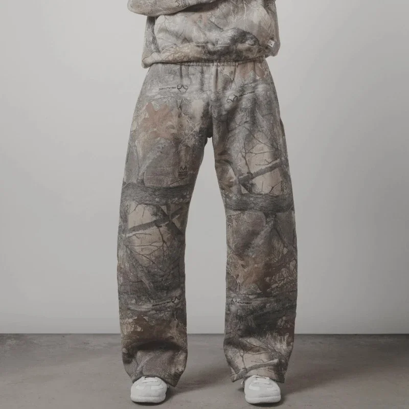 Y2K Baggy pants men vintage high quality Camouflage Pattern streetwear Harajuku Hip Hop men women Sweatpants wide leg trousers