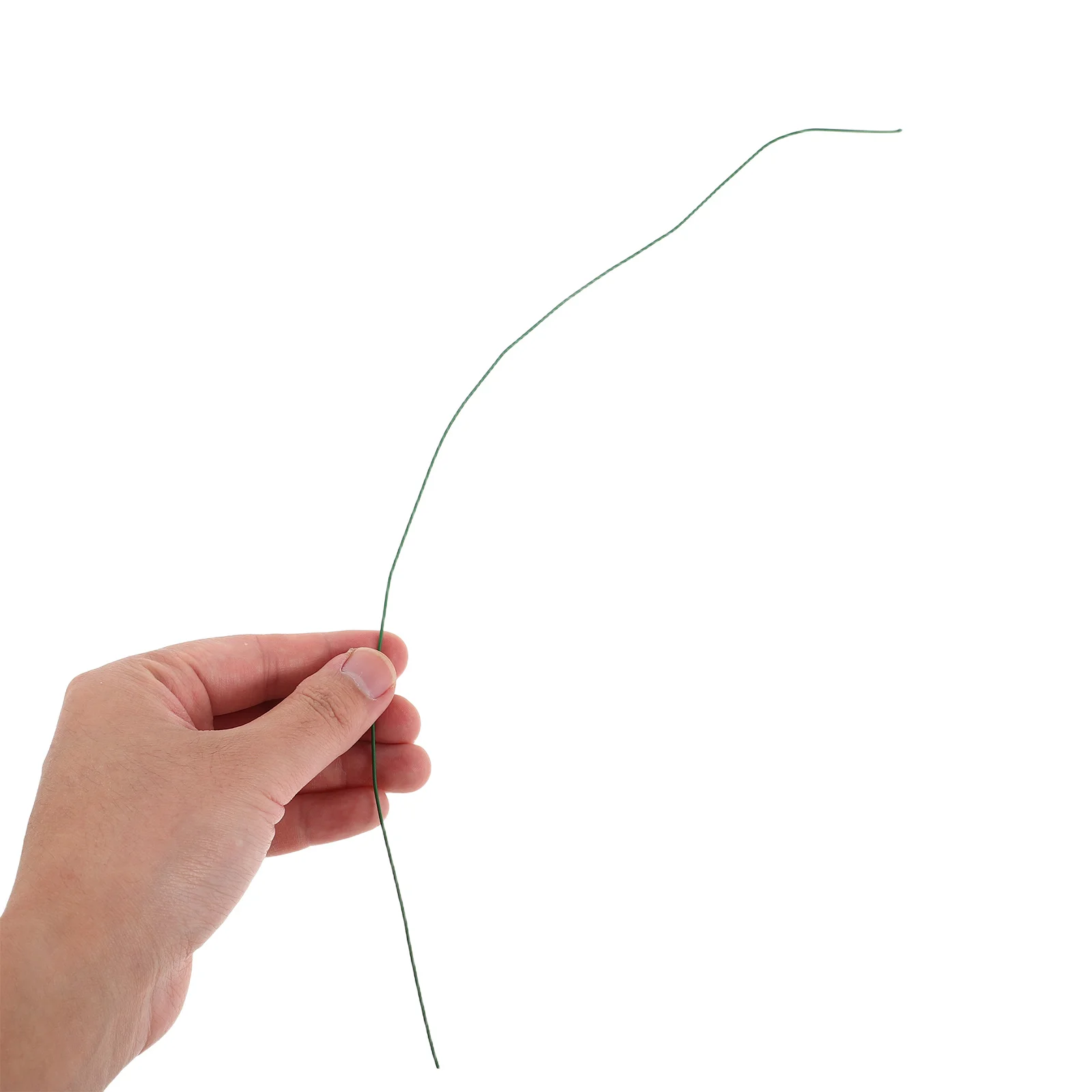 

100pcs Iron Flower Rods 22 Gauge 0.7Mm Green Flexible Stem For Artificial Flower Arrangements Diy Crafts Bouquet Wrapping