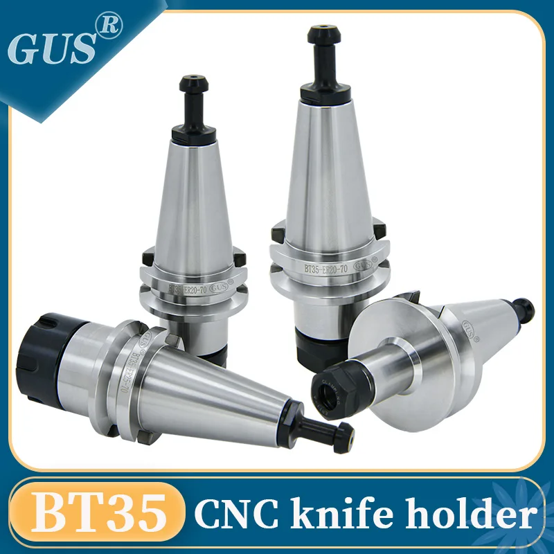 GUS BT35 toolholders ER16 ER20 ER25 ER32 FMB22 70L 100L 45L er Collet Chuck Spindle CNC Machining Center Milling Machine