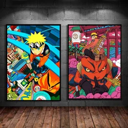 Hot Anime Poster NARUTO Gift Art Wall Stickers Modern Living Room Prints And Prints Children's Bedroom Decor Picture Classic