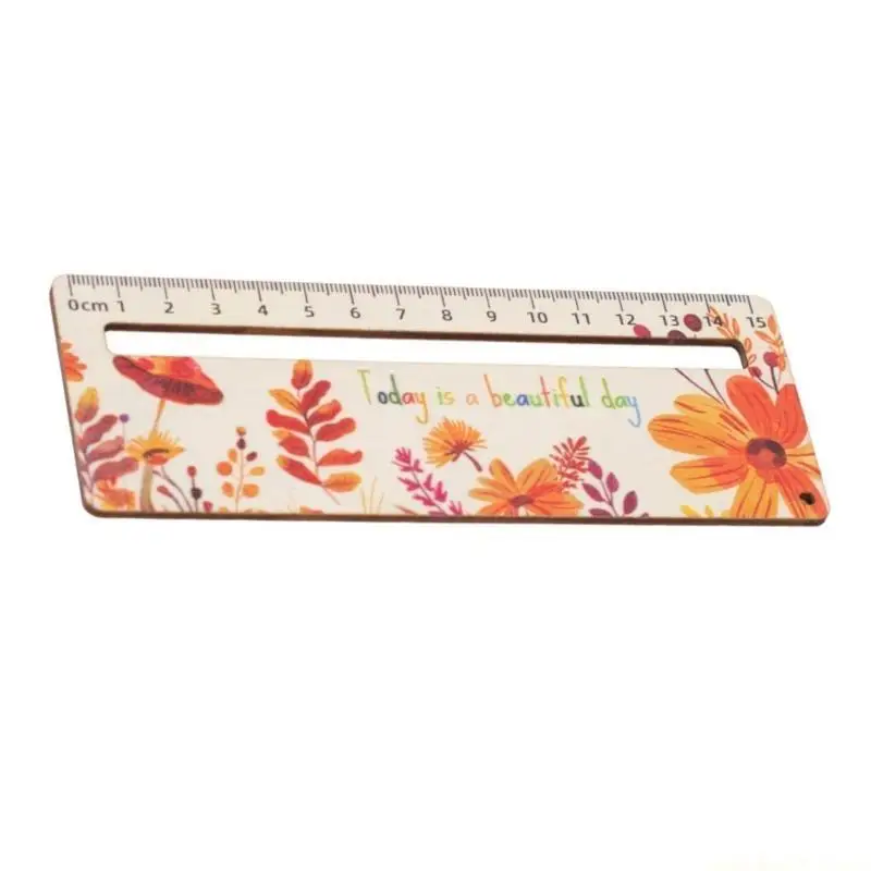 Educational Ruler For Kids Combining Measurement Focusing Enhancement