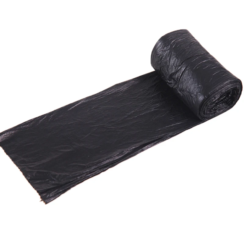 1 Roll 50X60 cm Garbage Bags Single Color Thick Convenient Environmental Plastic Disposable Black Trash Bags