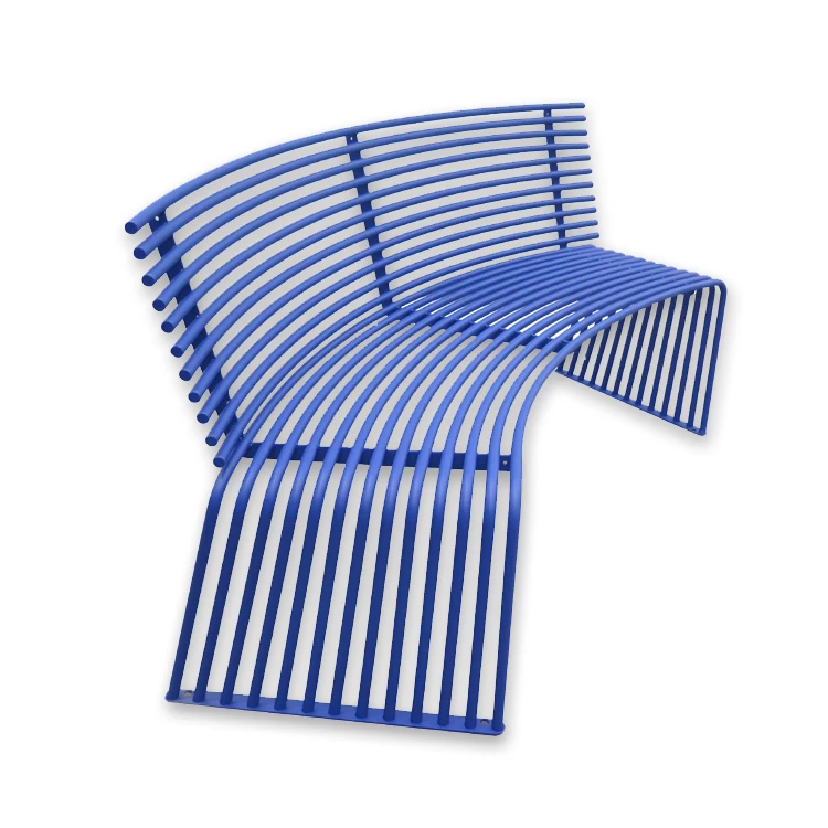 

For Public Durable Rust-proof Sturdy Classic Ergonomic Low-maintenance Metal Resting Bench Outdoor Bench