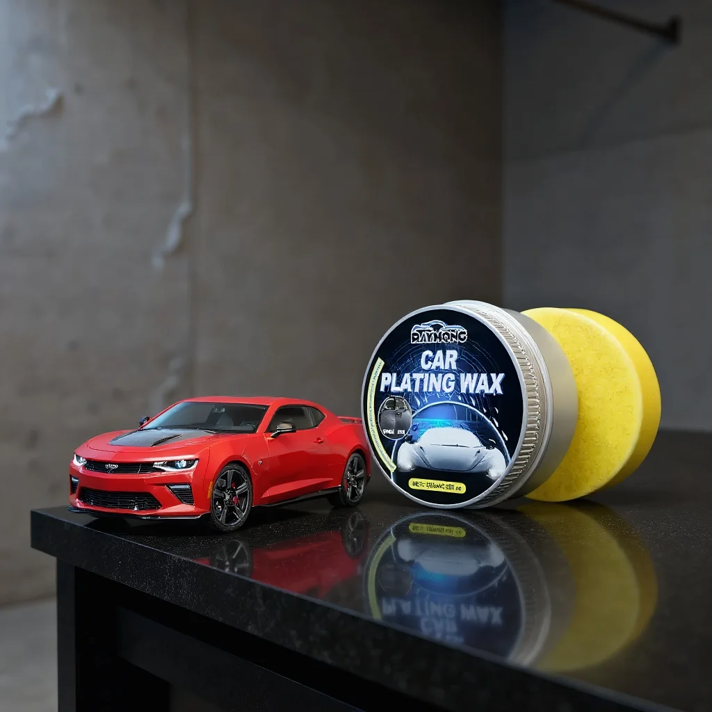 مجموعة طلاء كريستال شمع السيارة - تلميع معطف علوي سريع للحماية واللمعان الصلب بدون ماء
