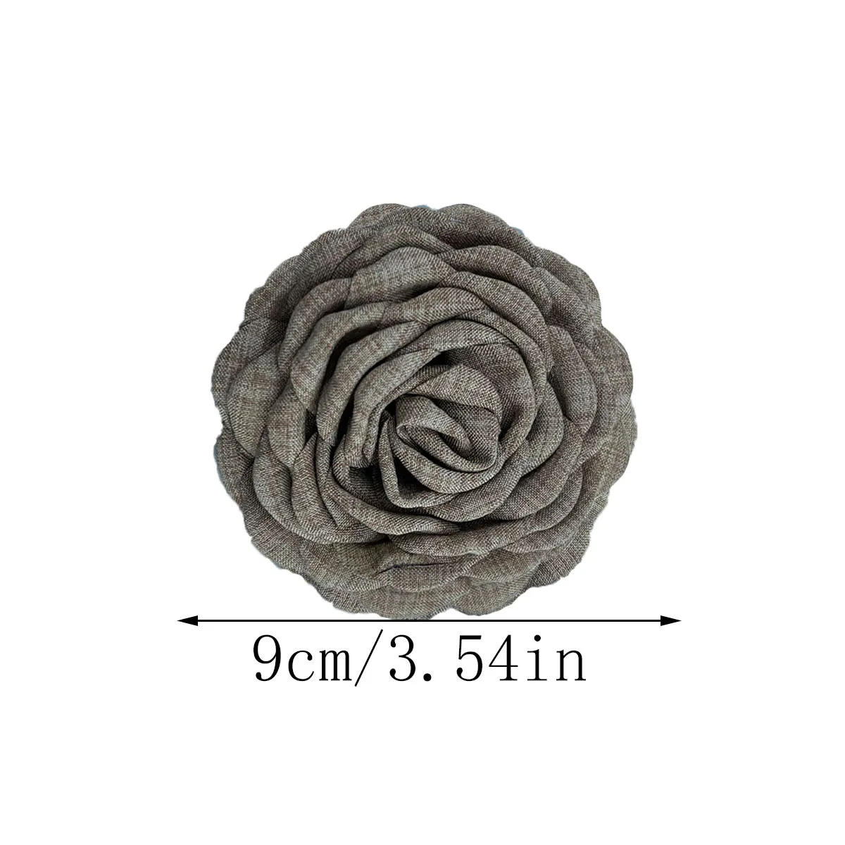 Multi-layer 9cm Flower Brooch Handmade Accessories Suit Sweater Coat Pin Brooches