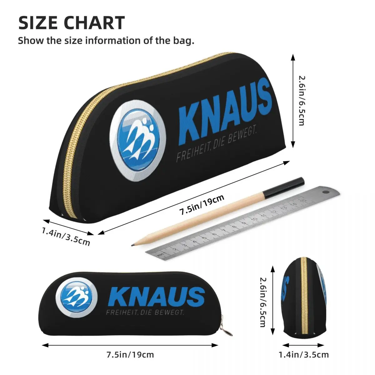 Knaus キャラバン鉛筆ケース鉛筆ポーチ収納文具用品大容量ペンボックス鉛筆バッグ少年少女学校