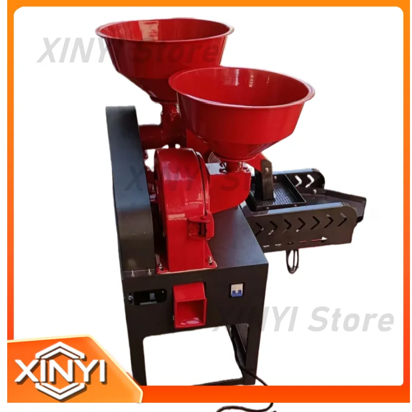 Commercial Grade Fully Automatic Rice Mill System with Hulling and Whitening Functions for Grain Processing