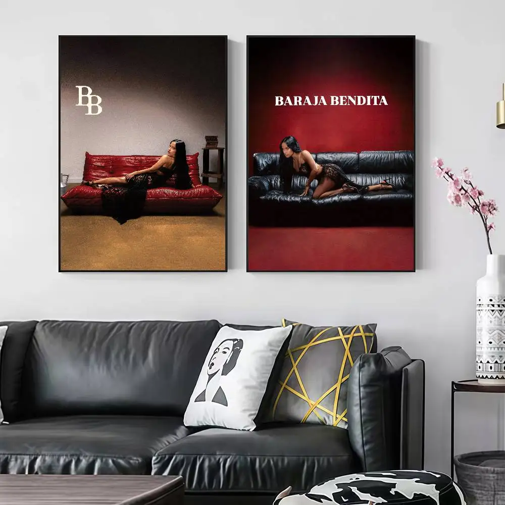 B-Becky BARAJA BENDITA G Peelable Self-adhesive Poster Stickers Are Suitable For Frameless Wall Decoration In A Room